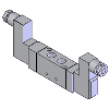 Пневмоклапан двусторонний 1/8 5/2 24VDC 2,5W - компания «ОРП-С»